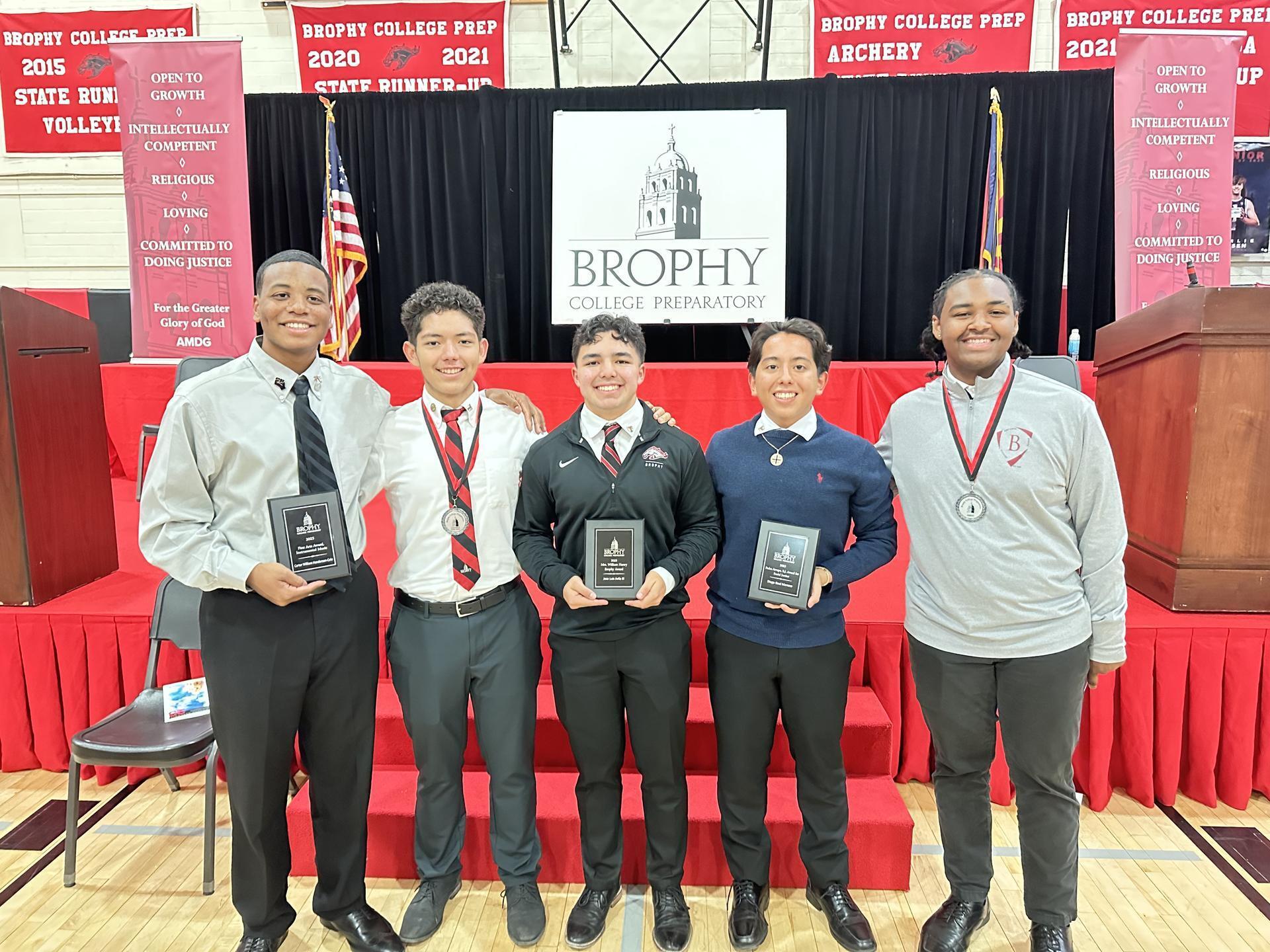 Recognition and Achievement: 7 BCF Interns Honored at Brophy’s Award Ceremony